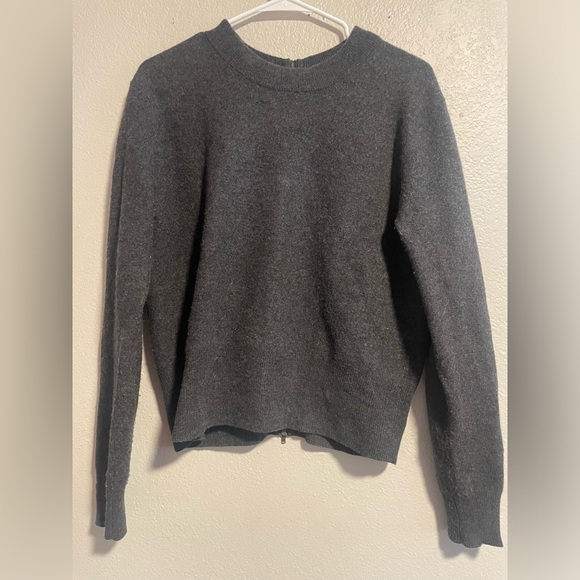 J. Crew Sweaters - J. Crew 100% Merino Wool Zip Back Sweater